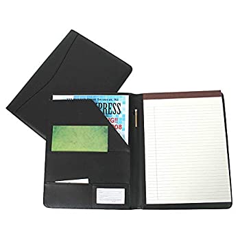 【中古】【輸入品・未使用】Royce Leather 749-BLACK-8 クラシックパッドフォリオ One Size ブラック|スカイマーケットプラス