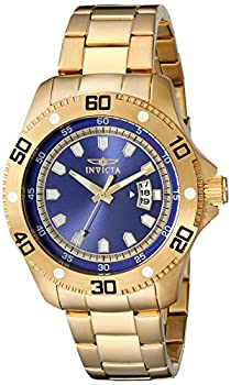【中古】【インポート品・未当て嵌める】Invicta Men \u0027s 19266?Pro Diverアナログ見せびらかす日本クォーツゴールドウォッチ その他-腕時計