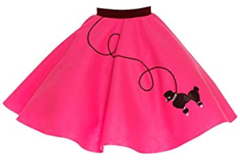 【中古】【輸入品・未使用】[ヒップホップ50sショップ]Hip Hop 50s Shop Poodle Skirt for Size Medium 7/8/9 Hot Pink [並行輸入品]