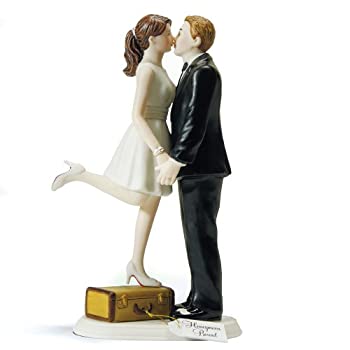 【中古】【インポート品・未当てはめる】ウエディングケーキトッパー・ Kiss