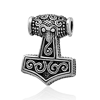【中古】【輸入品・未使用】WithLoveSilverスターリングシルバーViking Amulet Norse Warrior Hammer of Thor Mjolnirペンダント 24,409円