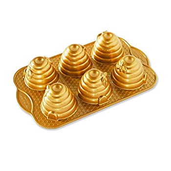 【中古】【輸入品・未使用】Nordic WareゴールドPremier Beehive Cakeletパン