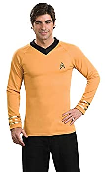 【中古】【輸入品・未使用】TOS スタートレック ゴールドシャツ デラックス 大人用 コスチューム♪ハロウィン♪サイズ:Large|スカイマーケットプラス
