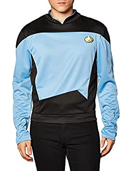 【中古】【輸入品・未使用】TNG スタートレック 青シャツ デラックス 大人用 コスチューム♪ハロウィン♪サイズ:X-Large|スカイマーケットプラス
