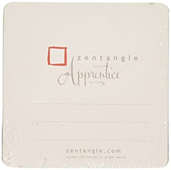 【中古】【輸入品・未使用】Zentangle 見習い 4.5%ﾀﾞﾌﾞﾙｸｫｰﾃ%X4.5%ﾀﾞﾌﾞﾙｸｫｰﾃ%タイルのリフィル キット-