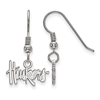 【中古】【輸入品・未使用】ネブラスカ州Extra Small ( 3?/ 8インチ)ダングルイヤリングワイヤ(スターリングシルバー)