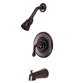 【中古】【輸入品・未使用】Kingston Brass KB1635T Magellan Single Lever Handle Tub/Shower Faucet%ｶﾝﾏ% Oil Rubbed Bronze by Kingston Brass