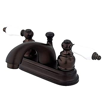 【中古】【インポート品・未当て嵌める】(GKB2605PL%ｶﾝﾏ% Oil-Rubbed Bronze) - Kingston Brass GKB2605PL Vintage 10糎 Centerset Lavatory Faucet with Retail Pop-up%ｶﾝﾏ% Oil Rubbed