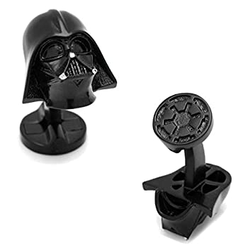 【中古】【インポート品・未当て嵌める】STAR WARS 3d Darth Vader Cufflinks、堅苦しさ使用許可