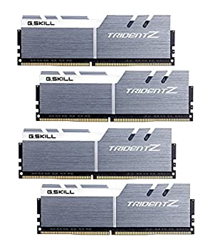 【中古】【輸入品・未使用】G.SKILL 32GB (4 x 8GB) TridentZ DDR4 PC4-25600 3200MHz Intel X99プラットフォームデスクトップメモリモデルF4-3200C14Q-32GTZSW｜スカイマーケットプラス