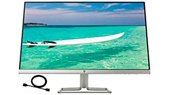 【中古】【輸入品・未使用】HP 27f 27インチ フルHD IPS アンチグレア ワイドスクリーン LEDフリー同期モニター 5ms応答時間 75Hzリフレッシュレート 2HDMI VGA 178°水平垂