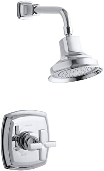 【中古】【輸入品・未使用】Kohler TS16234-3-CP Margaux(R) Rite-Temp(R) シャワーバルブトリム クロスハンドルと2.5gpmシャワーヘッド|スカイマーケットプラス