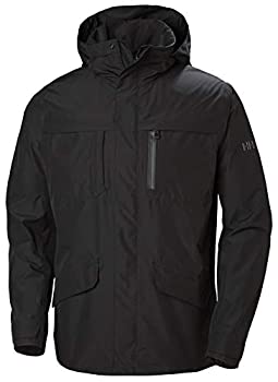 【中古】【インポート品・未当てはめる】Helly Hansen 2018メンズReykjavik 3?- インチ - 1雨上衣???64077 S 黒いこと