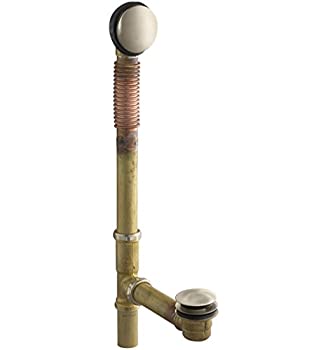 【中古】【インポート品・未当て嵌める】コーラー(KOHLER)K-7259-2BZ読みやすい流れ金管楽器トゥー水道栓式湯ぶね水抜き口 油絵の具ペンキ塗り済み青銅 K-7259-BV 1