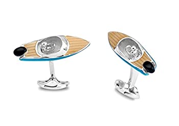 【中古】【インポート品・未当てはめる】ディーキンand FrancisメンズSpeed Boat Cufflinks