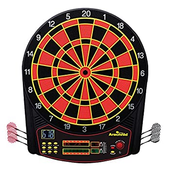 【中古】【インポート品・未当てはめる】Arachnid cricketpro 450陰電子ダーツゲーム盤とダーツ書き割り