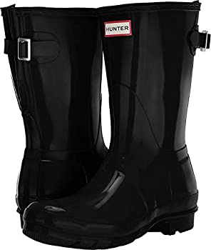 【中古】【インポート品・未当て嵌める】Hunter レディース WFS1013RGL US 大きさ: 11 M US 色つや: 黒いこと