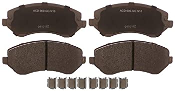 【中古】【輸入品・未使用】ACDelco 14D856ACHF1 Advantage Disc Brake Pad Set