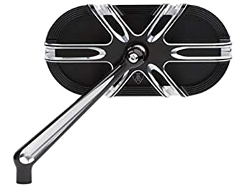 【中古】【輸入品・未使用】Arlen Ness Deep Cut Mirror Left Black 13-164|スカイマーケットプラス