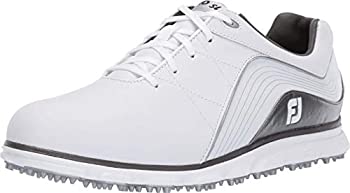 【中古】【インポート品・未当て嵌める】Foot joy 53267 Pro/SL Men\u0027s Golf Shoes フットジョイ ゴルフシューズ (US8%ｶﾝﾏ% WHITE / GREY)