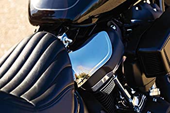 【中古】【輸入品・未使用】Kuryakyn 5789 オートバイアクセサリー ヒートディフレクター サドルシールド 2018-19 ハーレーダビッドソン ソフテイル オートバイ用 反射スモ