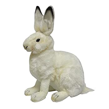 【中古】【輸入品・未使用】True-to-Life White Hare by Hansa