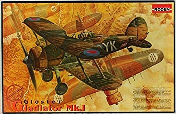 Roden 1?: 48複葉機Gloster Gladiator Mk。Iプラスチックモデルキット# 408