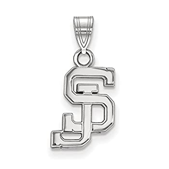 【中古】【輸入品・未使用】San Jose State Small (1?/ 2インチ)ペンダント(Sterling Sliver)|スカイマーケットプラス