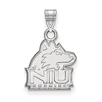 【中古】【輸入品・未使用】Northern Illinois Small ( 1?/ 2インチ)ペンダント( Sterling Sliver )