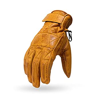 【中古】【輸入品・未使用】Torcシルバー湖メンズストリートオートバイ手袋???ブラック イエロー