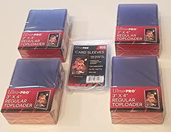 【中古】【輸入品・未使用】UltraPro (ウルトラプロ) クリアソフトスリーブ 3インチ x 4インチ 合計100枚 クリア レギュラートップローダー|スカイマーケットプラス