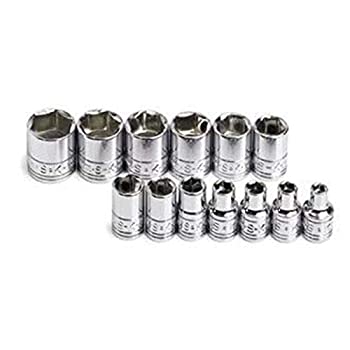 【中古】【輸入品・未使用】SK Hand Tool 1313 13 Pc.0.25 in. Drive 6-Point Standard Metric Socket Set