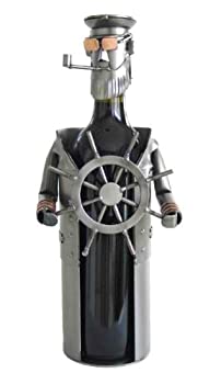 【中古】【インポート品・未当て嵌める】Yachtsman Wine Bottle Holder by HK Sculptures