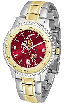 【中古】【輸入品・未使用】Arizona State Sun Devils ASU NCAAメンズツートーンAnochrome時計|スカイマーケットプラス