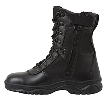 【中古】【インポート品・未当て嵌める】Rothco ロスコ 8in フォースエントリー 横ずっぽうファスナー タクトブーツ 9.5