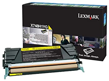 【中古】【輸入品・未使用】LEXMARK X748 RETURN PROG CART HY YELL