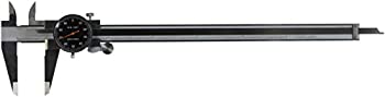 【中古】【インポート品・未当て嵌める】HHIP 4100-0221 ダイヤルキャリパー 12in 0.001in 黒いこと人間の顔