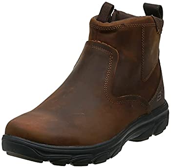 【中古】【輸入品・未使用】Skechers USA Men's Resment Korver Chukka Boot%カンマ%Dark Brown%カンマ%9 M US|スカイマーケットプラス