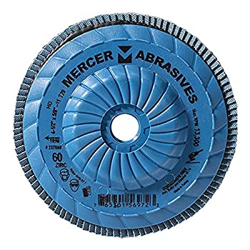 【中古】【輸入品・未使用】Mercer Industries 332T060 High Density Type 294-1/2x 5/8 -11 Grit 60 Zirconia Flap Disc Trimmable (10 Pack) by Mercer Industries｜スカイマーケットプラス