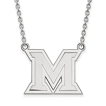 【中古】【輸入品・未使用】マイアミLarge ( 3?/ 4インチ)ペンダントW /ネックレス(スターリングシルバー)