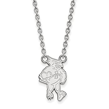 【中古】【輸入品・未使用】アイオワ州状態大( 3?/ 4インチ)ペンダントW /ネックレス(スターリングシルバー)