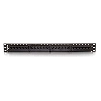 【中古】【輸入品・未使用】Legrand 24-Port Cat6 110-Type Patch Panel - High Density 1RU 19in. Panel - Patch panel - black - 1U - 19%ダブルクォーテ% - 24 ports画像