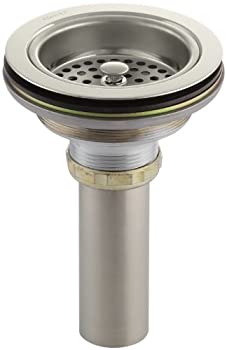 【中古】【輸入品・未使用】(Polished Nickel) - KOHLER K-8801-SN Duostrainer Sink Strainer%ｶﾝﾏ% Vibrant Polished Nickel