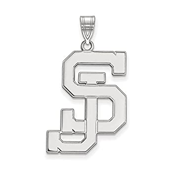 【中古】【輸入品・未使用】San Jose State Extra Large (1インチ)ペンダント(Sterling Sliver)|スカイマーケットプラス
