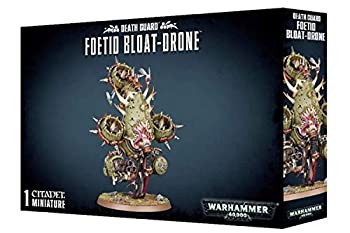 【中古】【輸入品・未使用】Games Workshop Jeux Atelier 99120102077?Death Guard Foetid Bloat-Drone Miniature