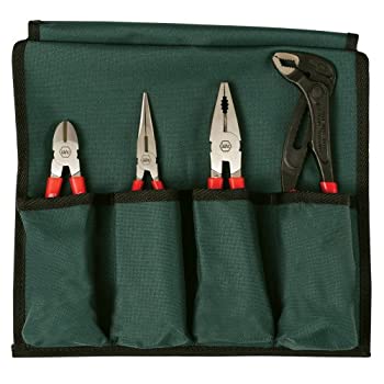 【中古】【インポート品・未当てはめる】Wiha 32601 Vinyl Grip Pliers and Cutter Set%ｶﾝﾏ% 4 Piece by Wiha