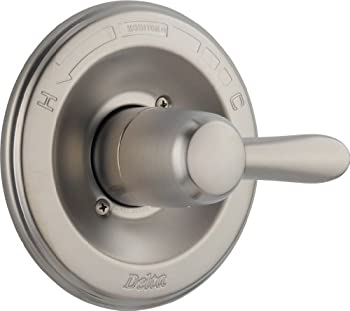 【中古】【インポート品・未当て嵌める】Delta T14038-SS Lahara Monitor 14 Series Valve Trim Only%ｶﾝﾏ% Stainless by DELTA FAUCET その他-インテリア・寝具・収納