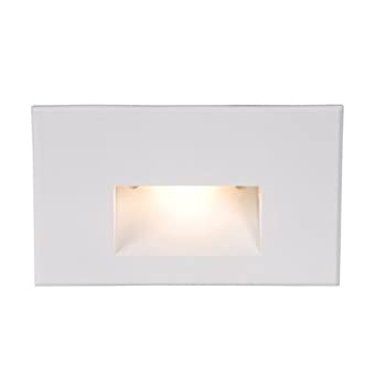 【中古】【インポート品・未当て嵌める】WAC Lighting WL-LED100-C-WT 矩形スコップ 4W 120V LED足取りともし火 クールホワイトレンズ 白いこと完成