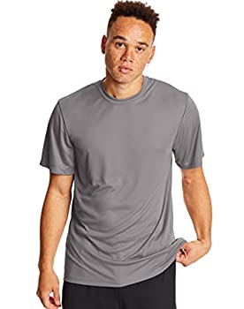 【中古】【輸入品・未使用】ヘインズ メンズ半袖クールドライTシャツ US サイズ: 3X-Large カラー: グレイ