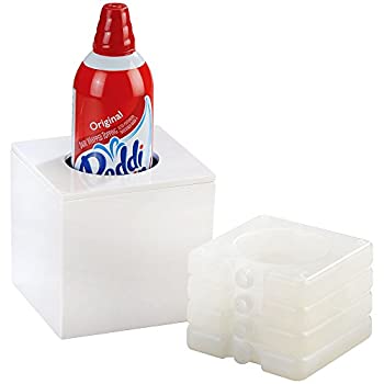 【中古】【輸入品・未使用】cal-mil 3399?Whipped Creamクーラー、4.75インチ高さ、5インチ幅、5?"長、メラミン、ホワイト
